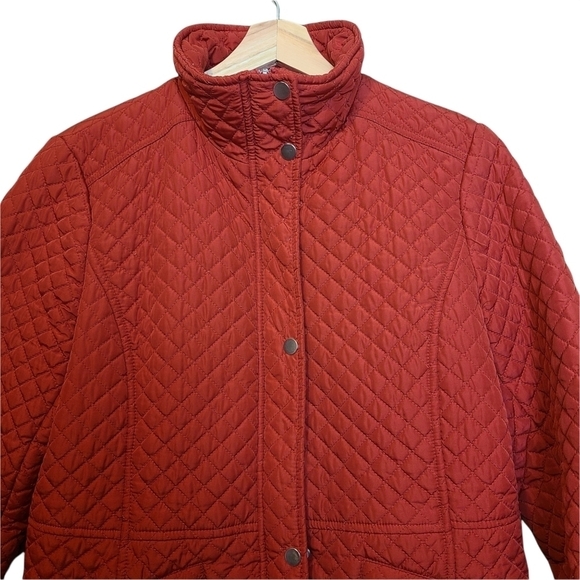 Weatherproof red long-sleeved quilted  modern jacket - Picture 3 of 16